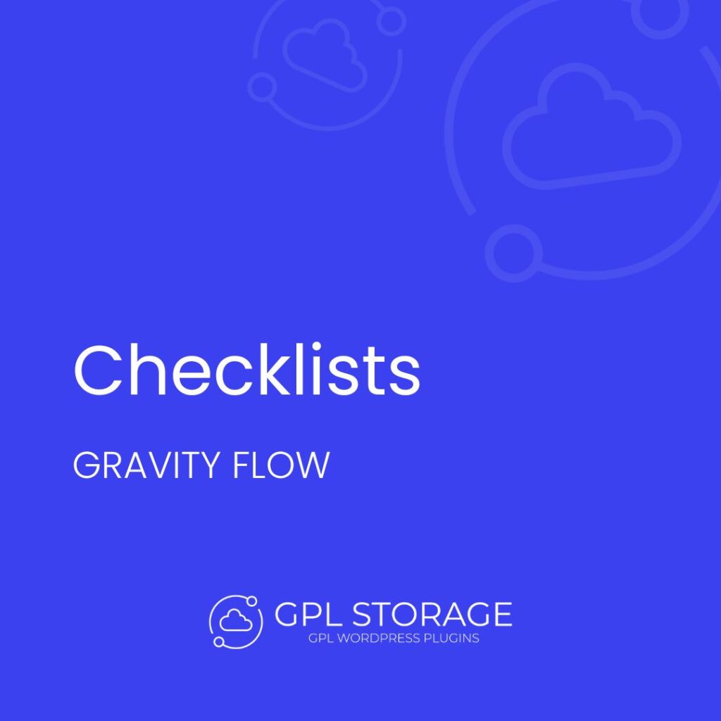 Checklists-GRAVITY FLOW GPL Download