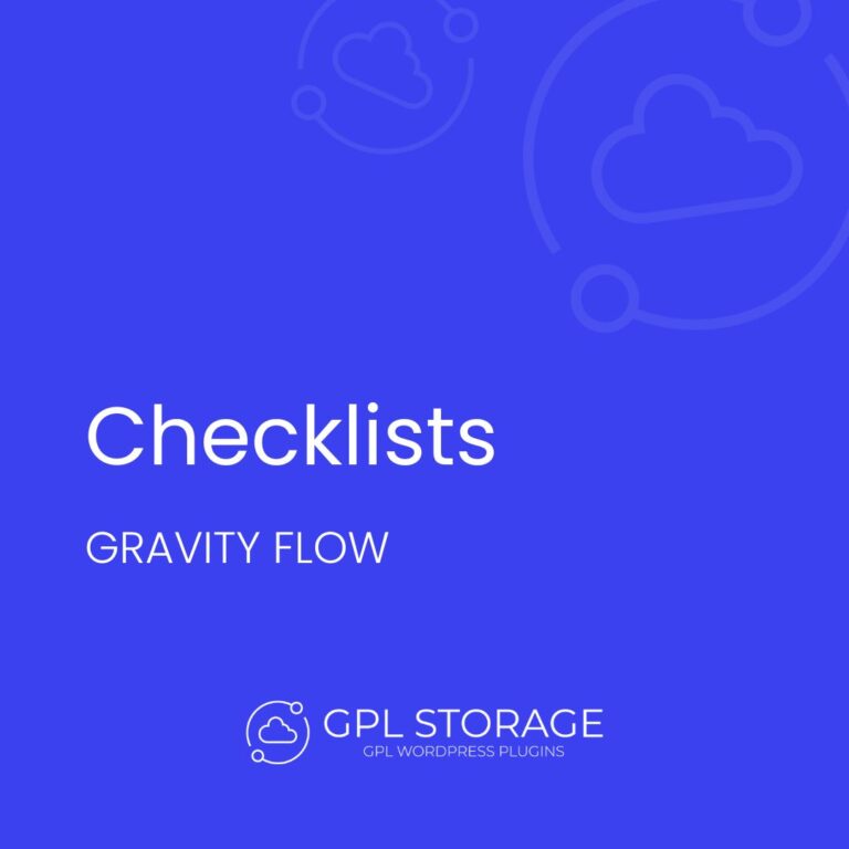 Gravity Flow – Checklists Extension