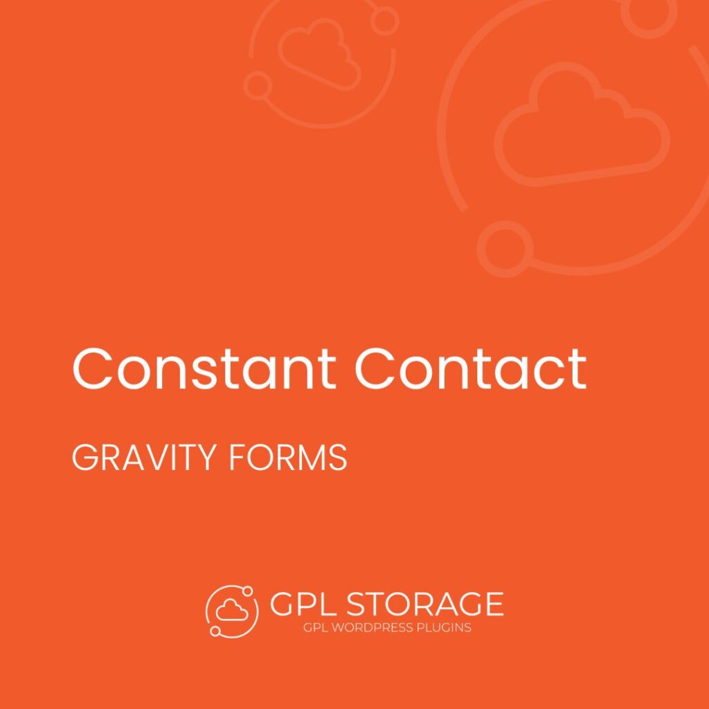 Constant Contact-GRAVITY FORMS GPL Download