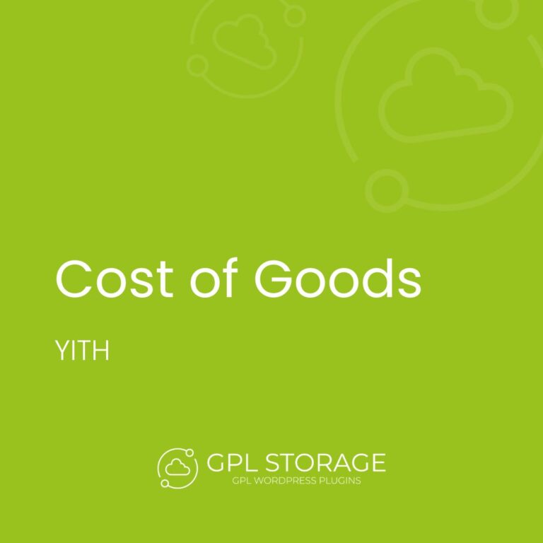 YITH Cost of Goods for WooCommerce