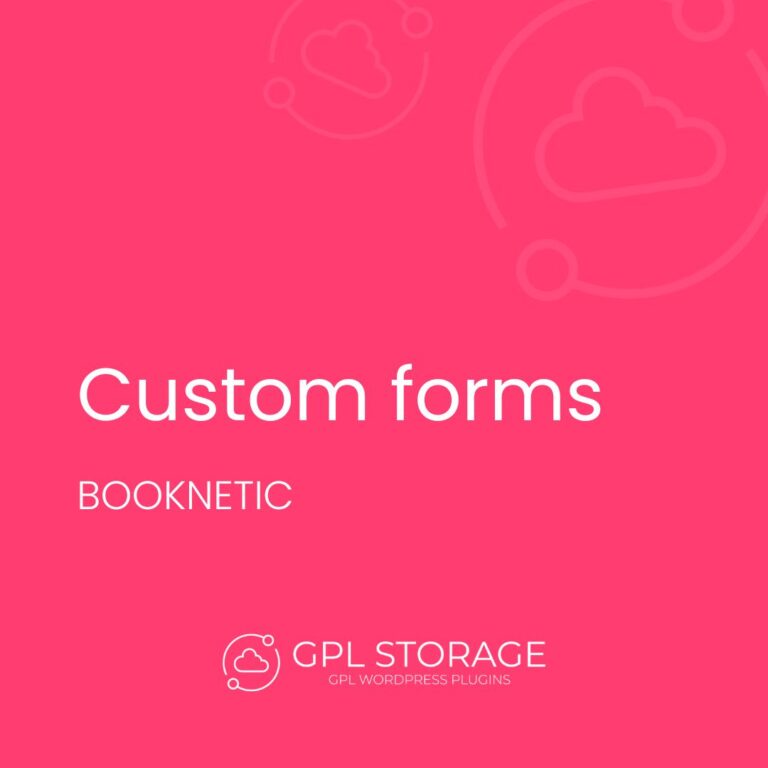 Custom forms for Booknetic