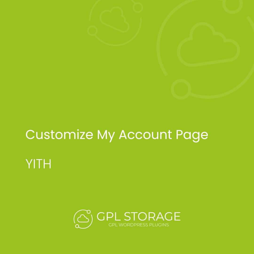 Customize My Account Page-YITH GPL Download