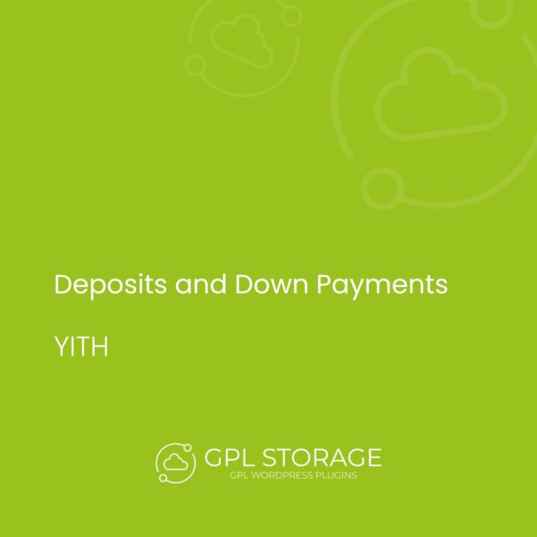 YITH WooCommerce Deposits and Down Payments