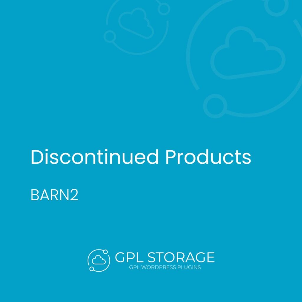 Discontinued Products-BARN2 MEDIA GPL Download