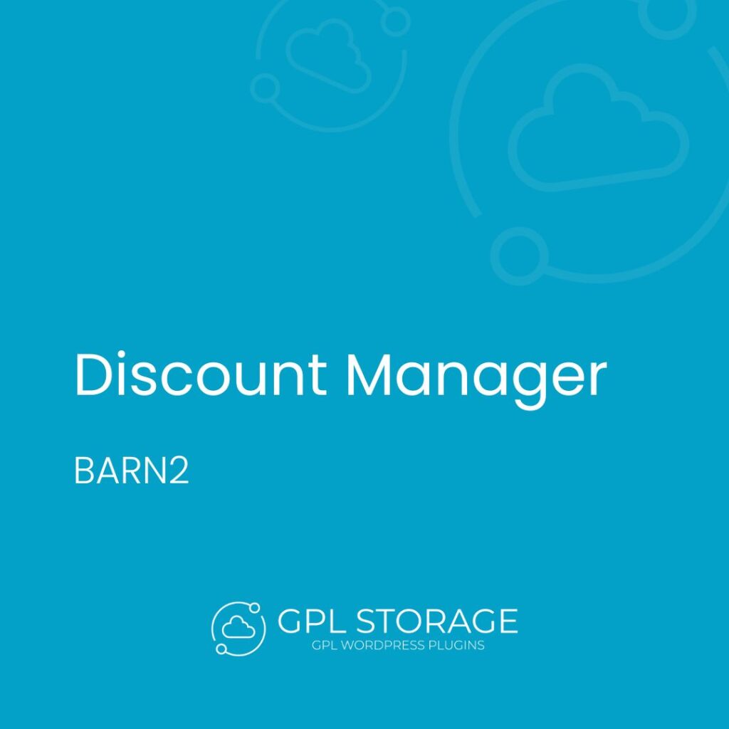 Discount Manager-BARN2 MEDIA GPL Download