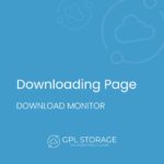 Download Monitor Downloading Page