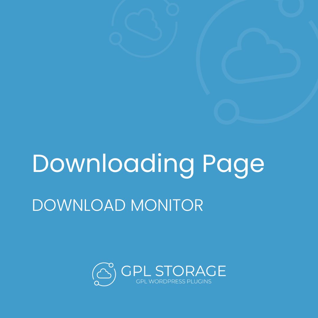 Downloading Page-DOWNLOAD MONITOR GPL Download