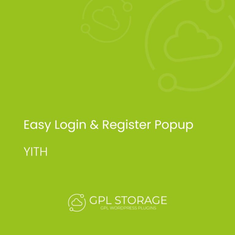 YITH Easy Login & Register Popup