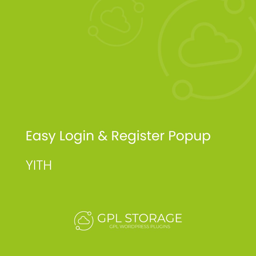 Easy Login & Register Popup-YITH GPL Download