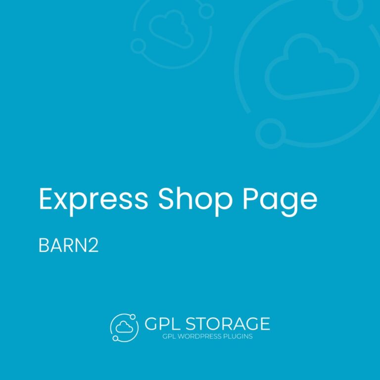 WooCommerce Express Shop Page