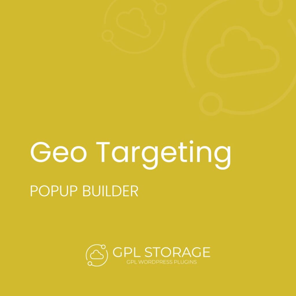 Geo Targeting-POPUP BUILDER GPL Download