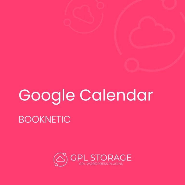 Google Calendar integration for Booknetic