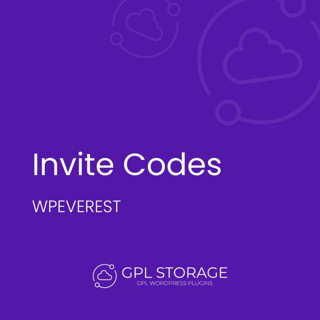 Invite Codes-WPEVEREST GPL Download