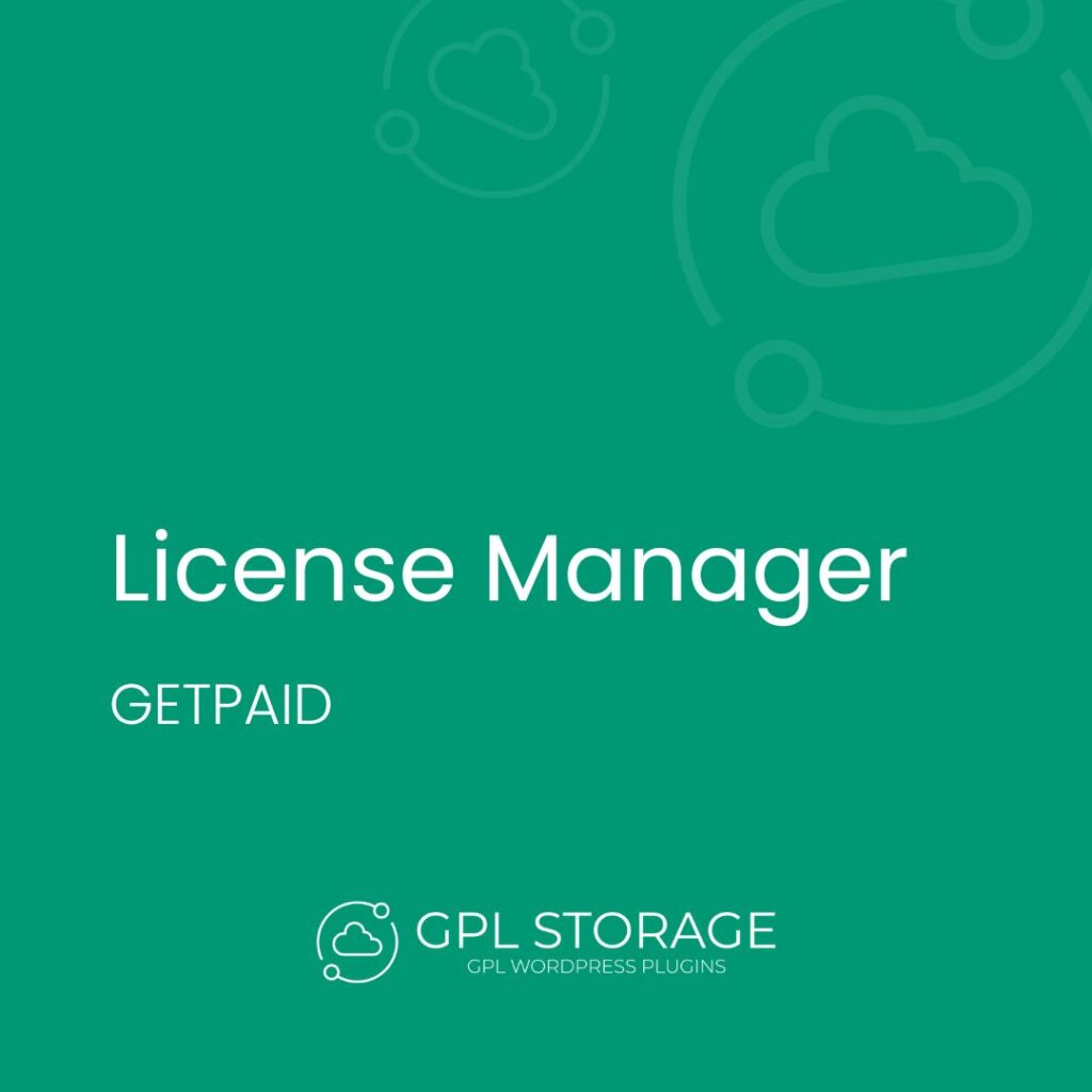 License Manager-GETPAID GPL Download