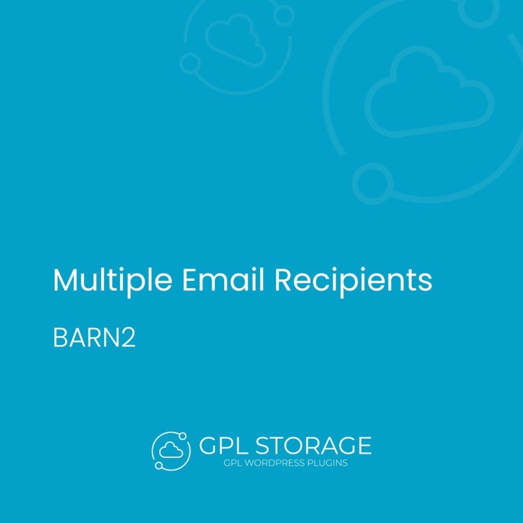 Multiple Email Recipients-BARN2 MEDIA GPL Download