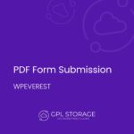 User Registration PDF Form Submission