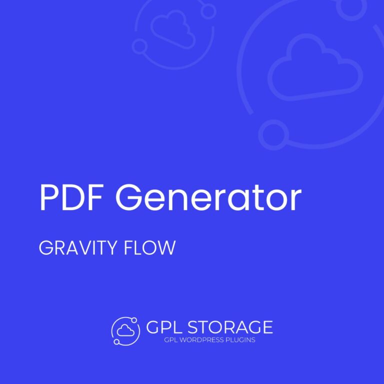 Gravity Flow – PDF Generator Extension