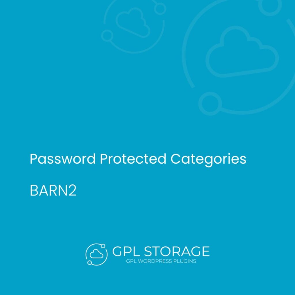 Password Protected Categories-BARN2 MEDIA GPL Download