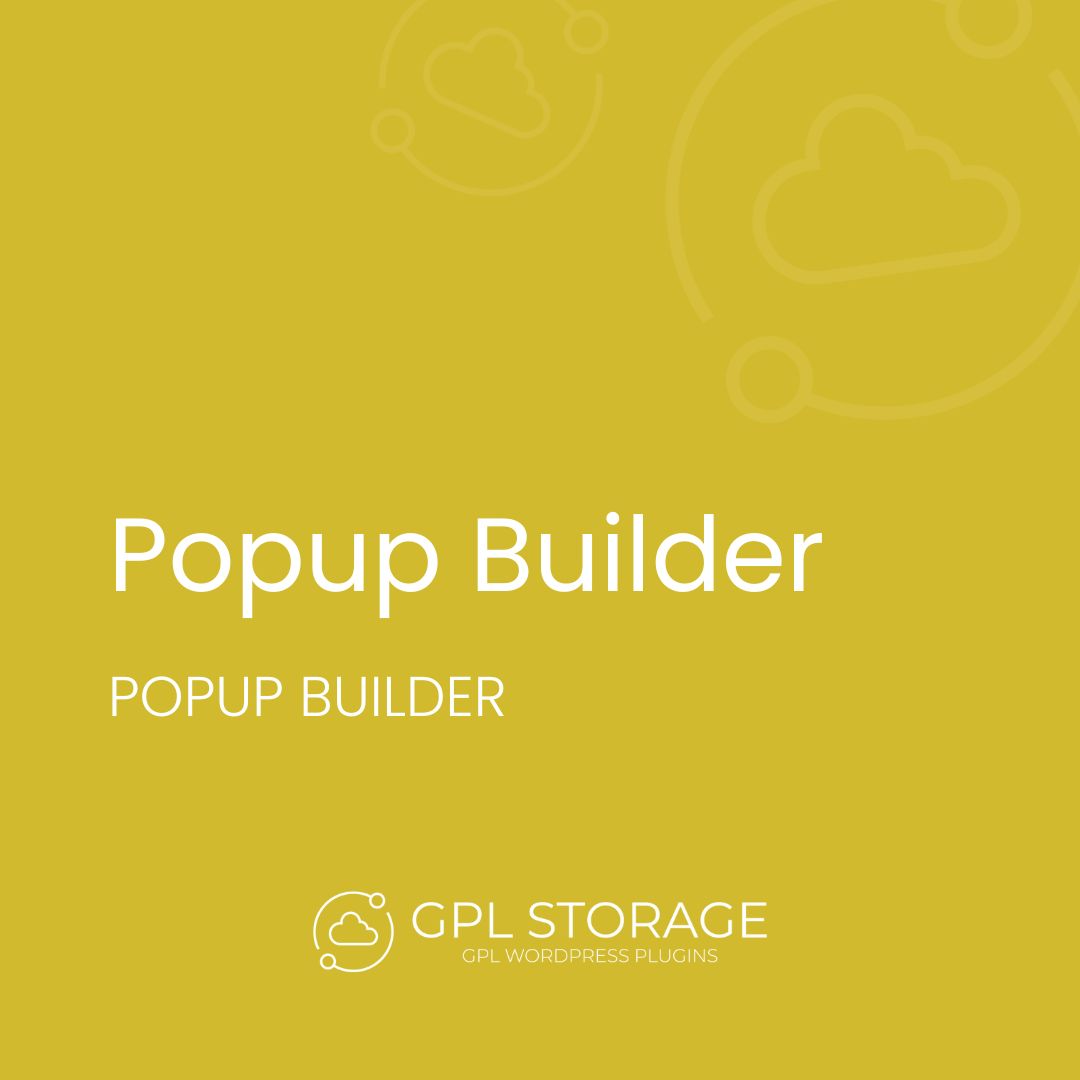 Popup Builder-POPUP BUILDER GPL Download