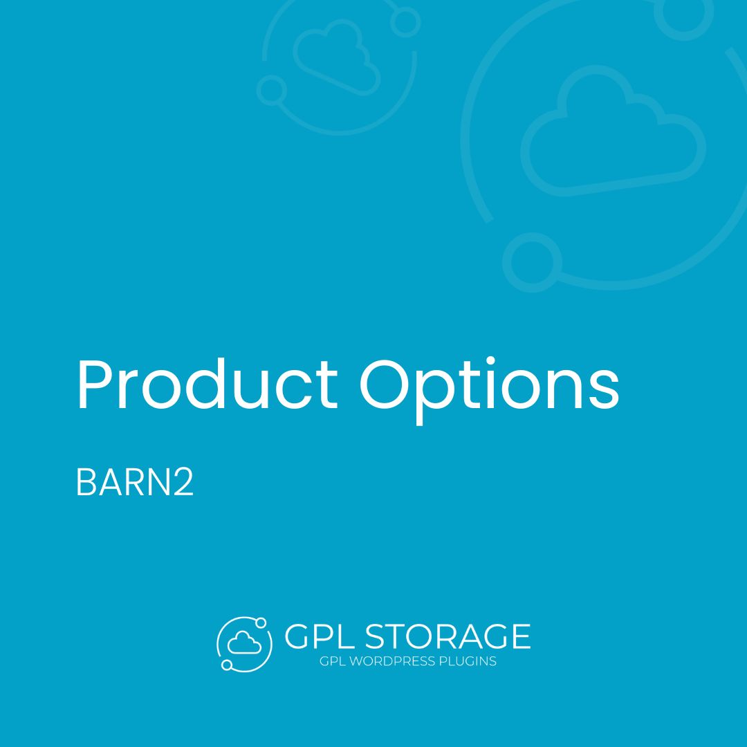 Product Options-BARN2 MEDIA GPL Download