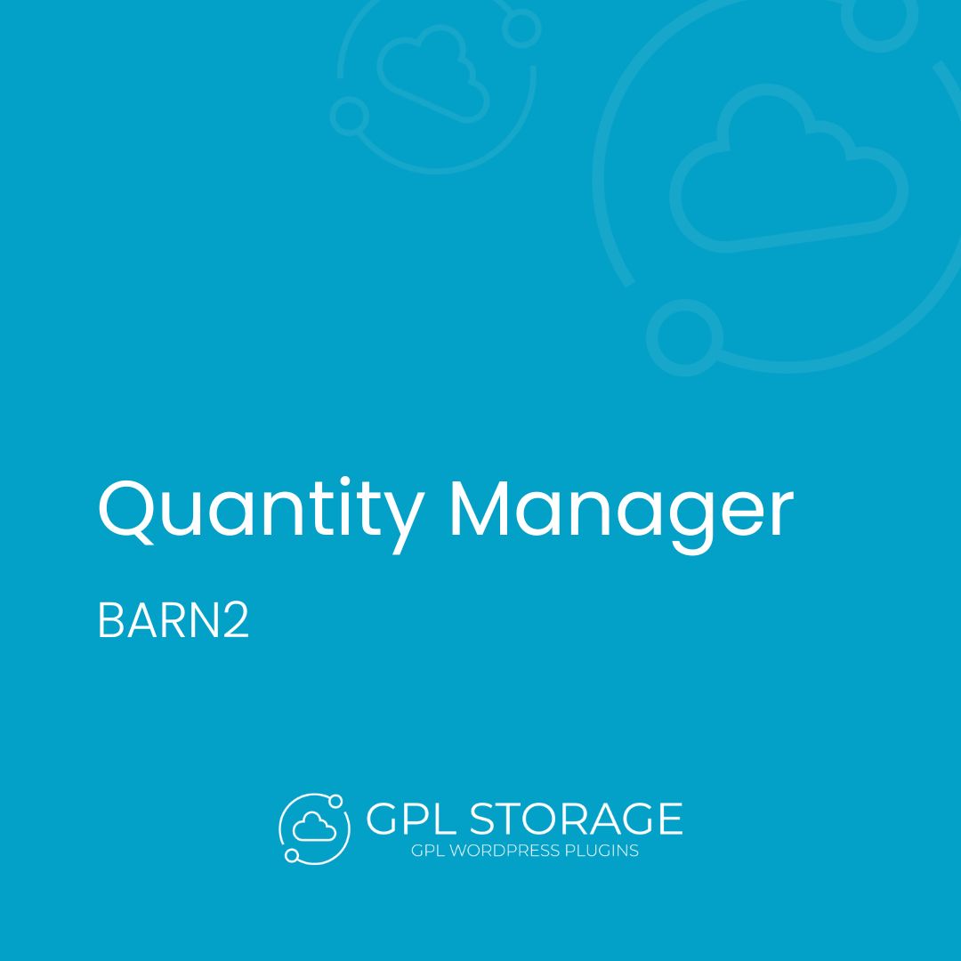 Quantity Manager-BARN2 MEDIA GPL Download