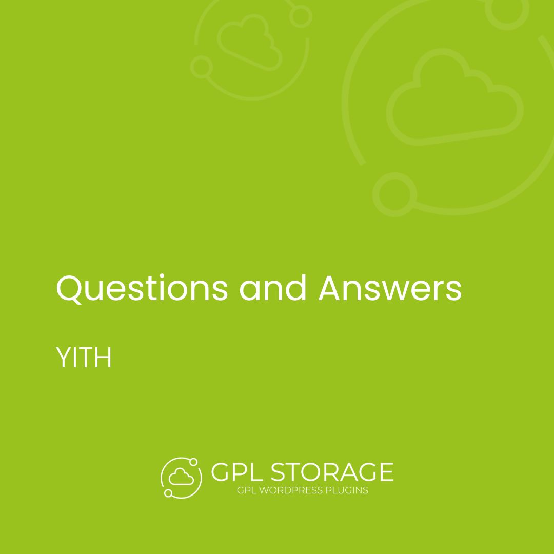 Questions And Answers-YITH GPL Download