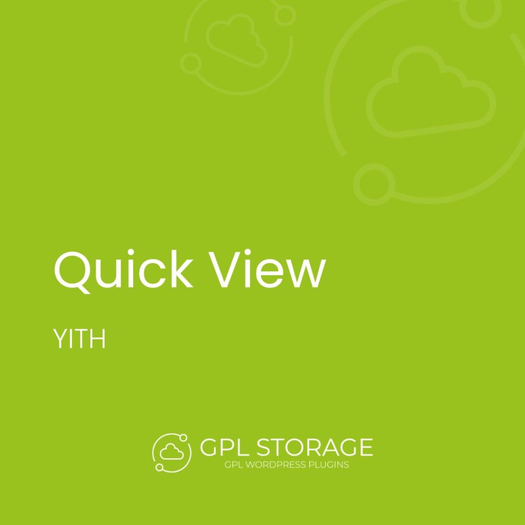 Quick View-YITH GPL Download