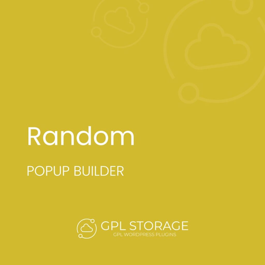 Random-POPUP BUILDER GPL Download