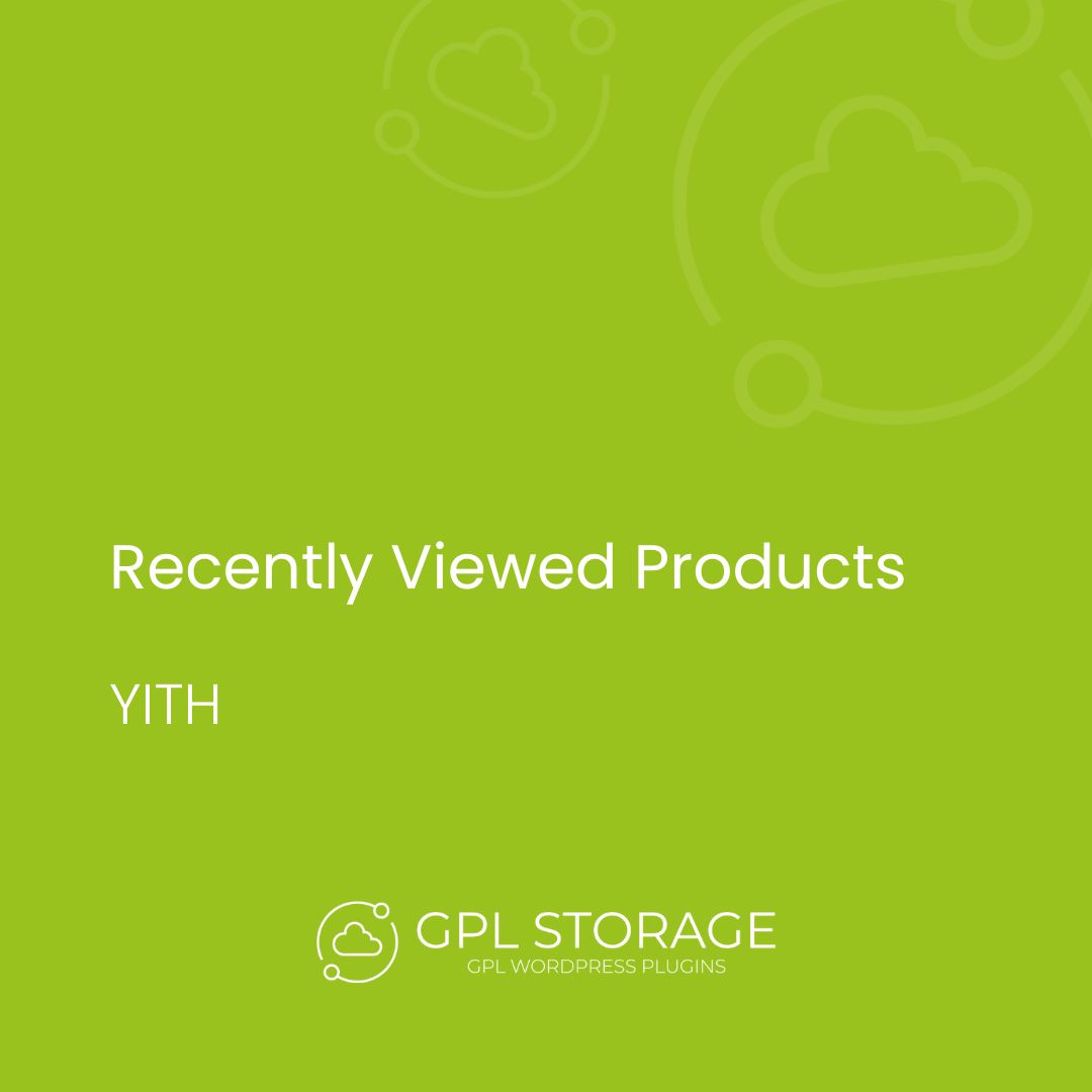 Recently Viewed Products-YITH GPL Download