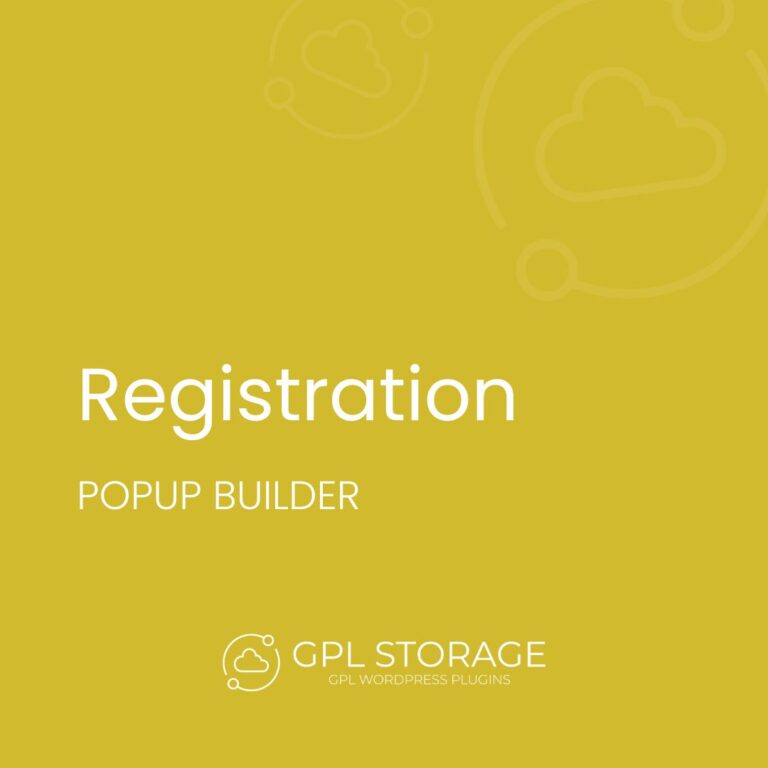 Popup Builder Registration