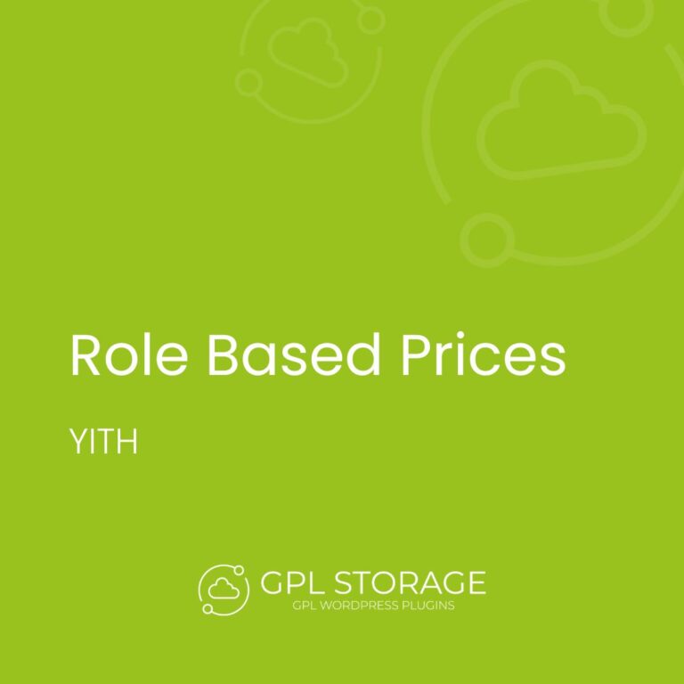 YITH Woocommerce Role Based Prices Premium