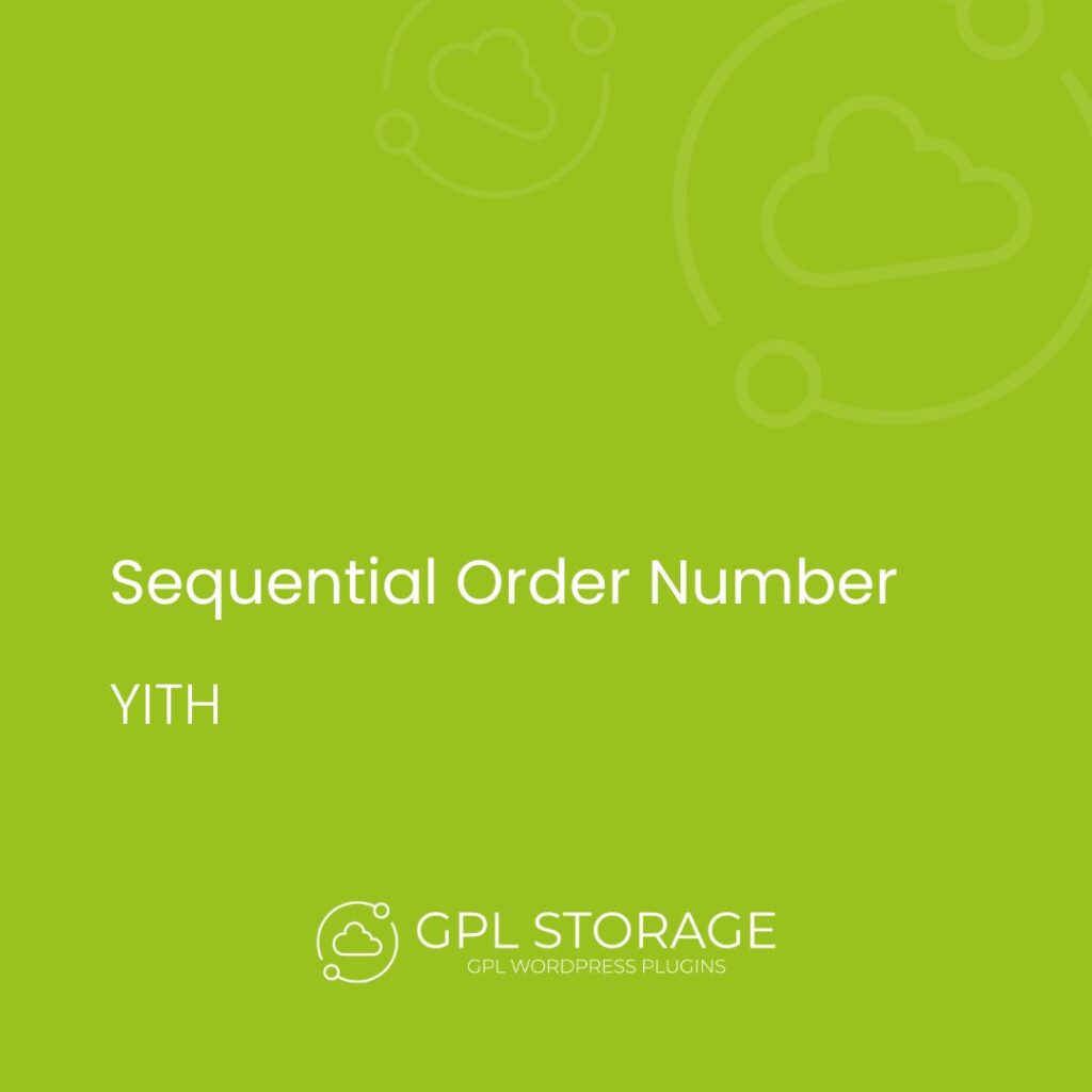 Sequential Order Number-YITH GPL Download