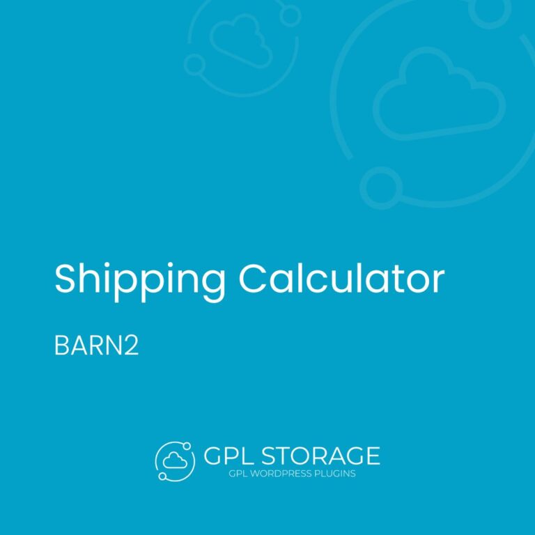 WooCommerce Shipping Calculator