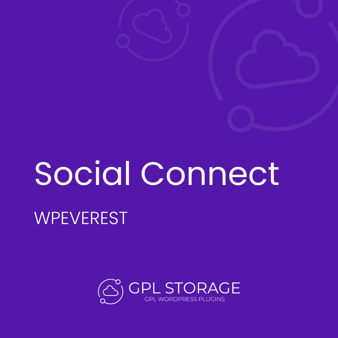 Social Connect-WPEVEREST GPL Download