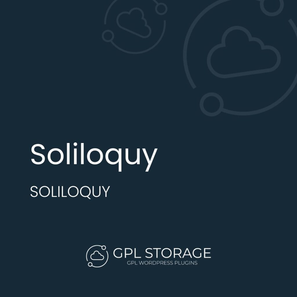 Soliloquy-SOLILOQUY GPL Download