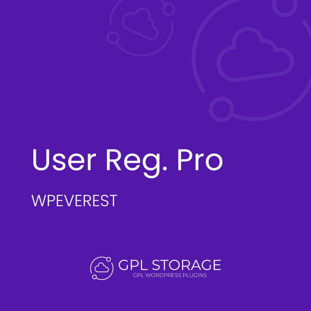 User Registration Pro-WPEVEREST GPL Download