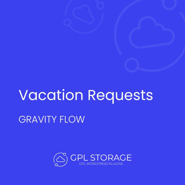 Gravity Flow – Vacation Requests Extension