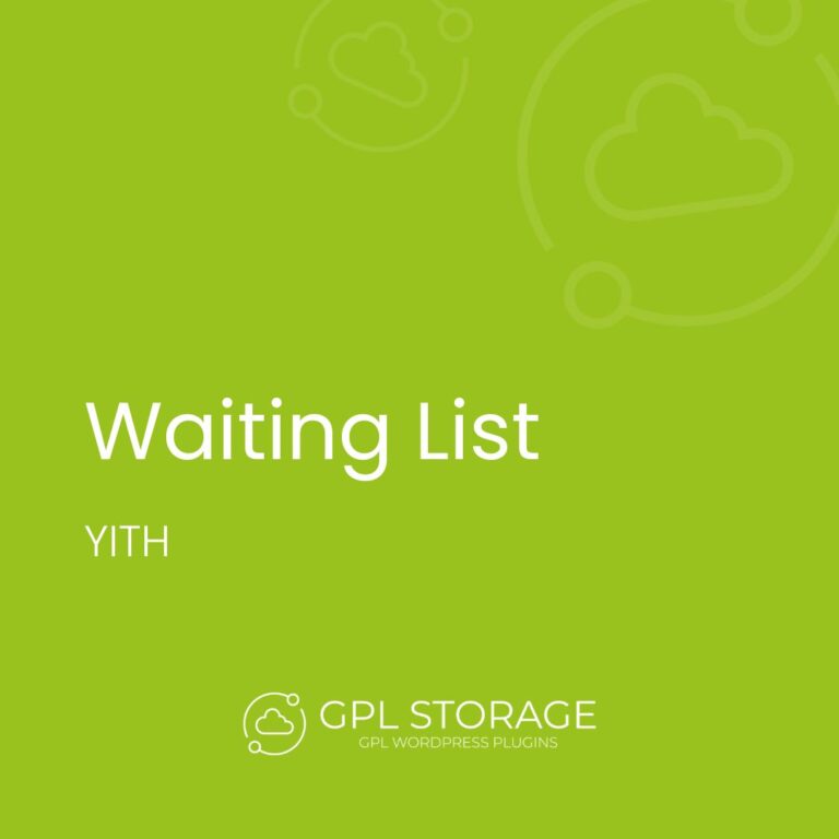 YITH Woocommerce Waiting List Premium