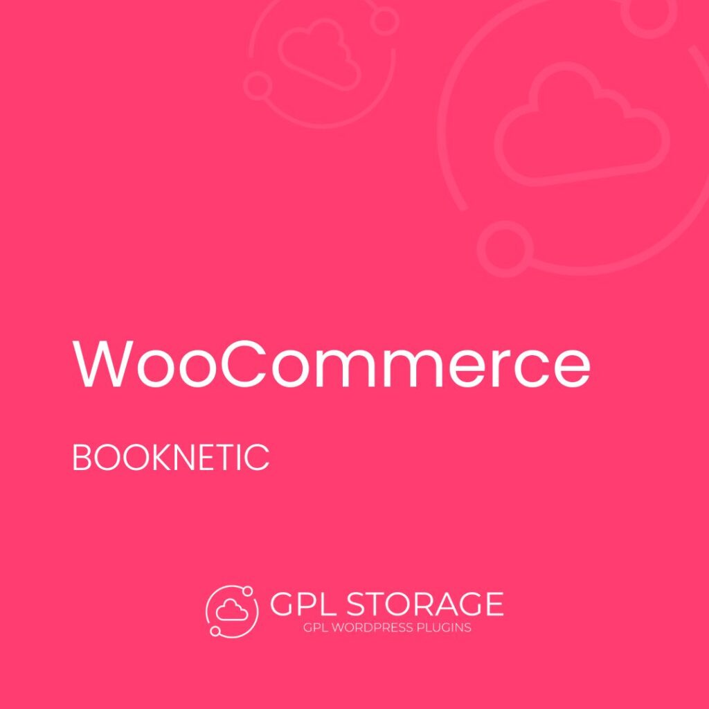 Woocommerce-BOOKNETIC GPL Download