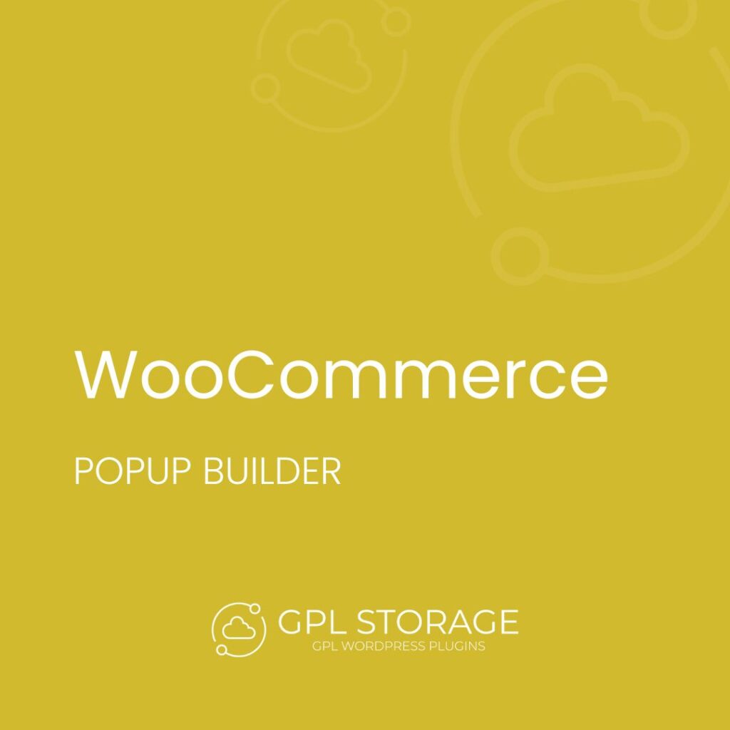 Woocommerce-POPUP BUILDER GPL Download