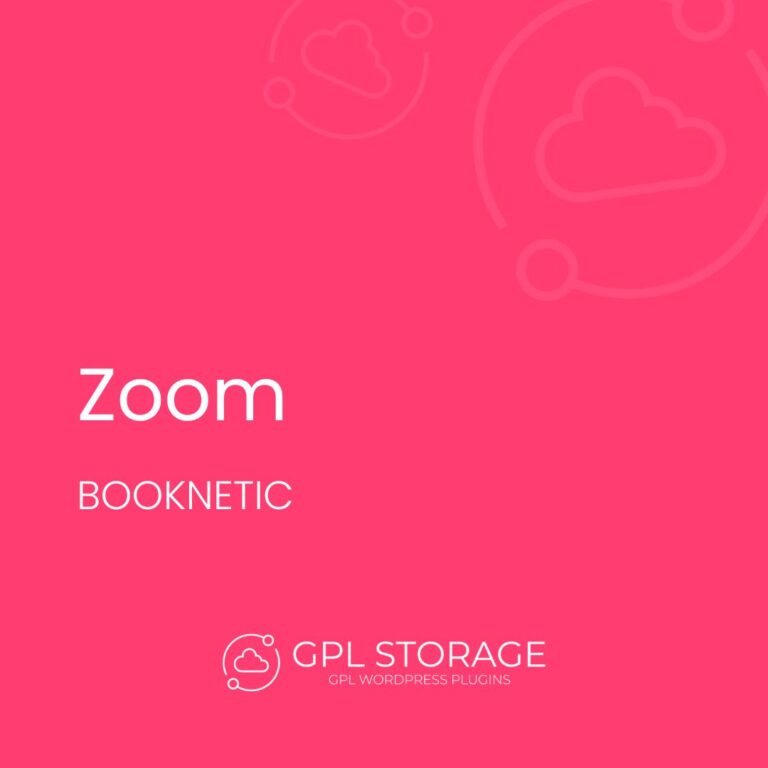 Zoom integration for Booknetic