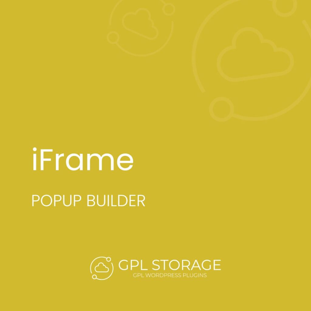 Iframe-POPUP BUILDER GPL Download