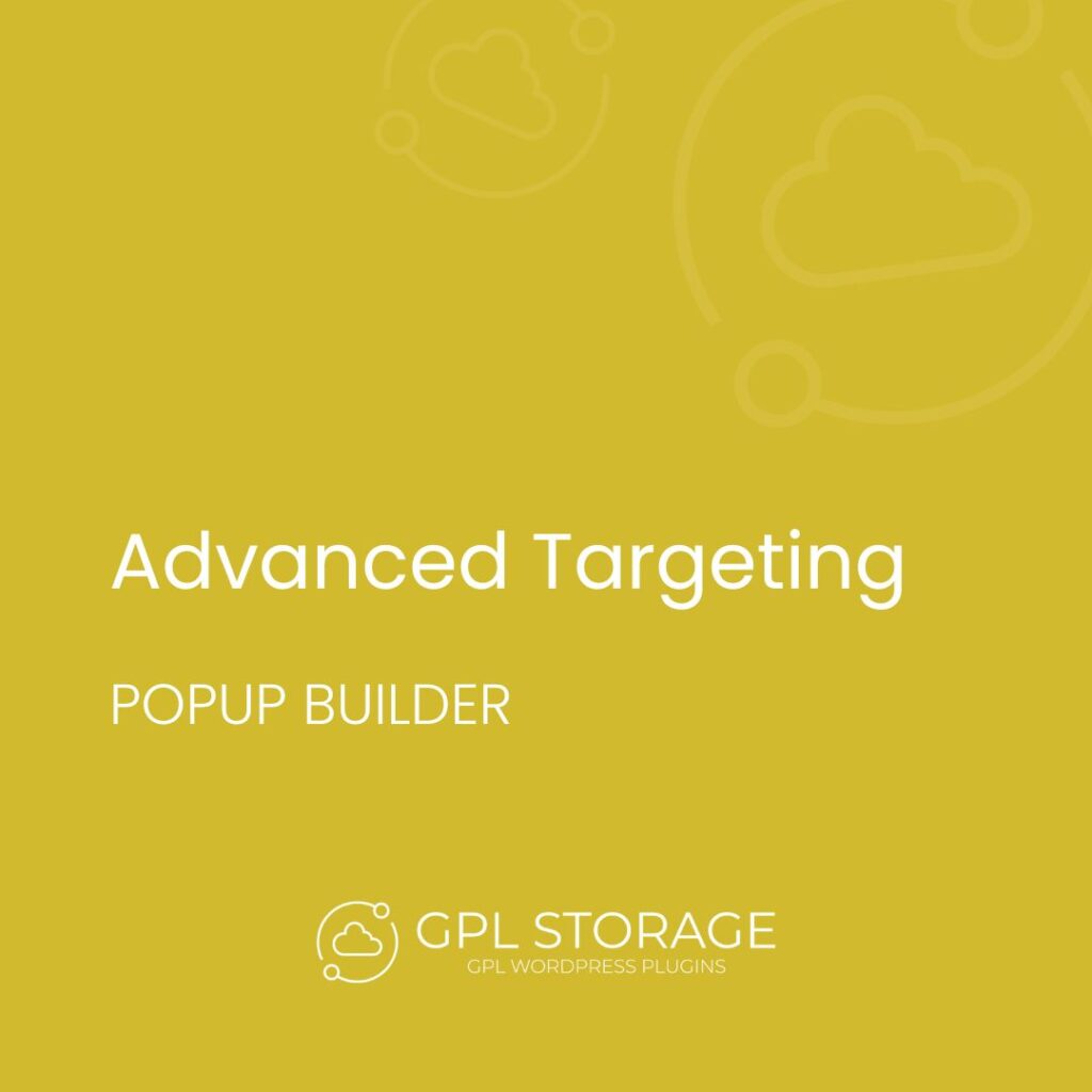 Advanced Targeting-POPUP BUILDER GPL Download