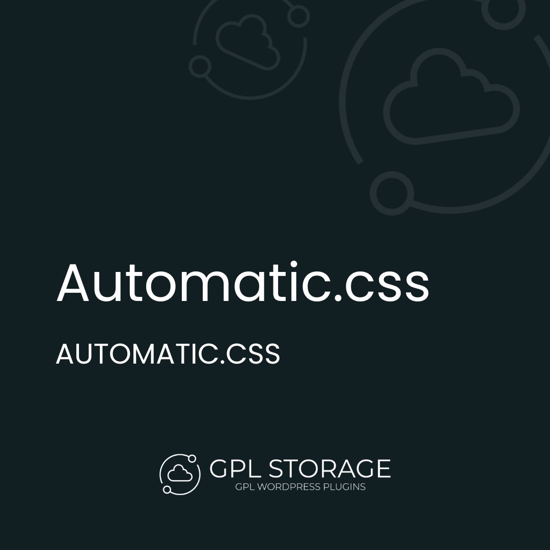 Automatic.css-AUTOMATIC.CSS GPL Download