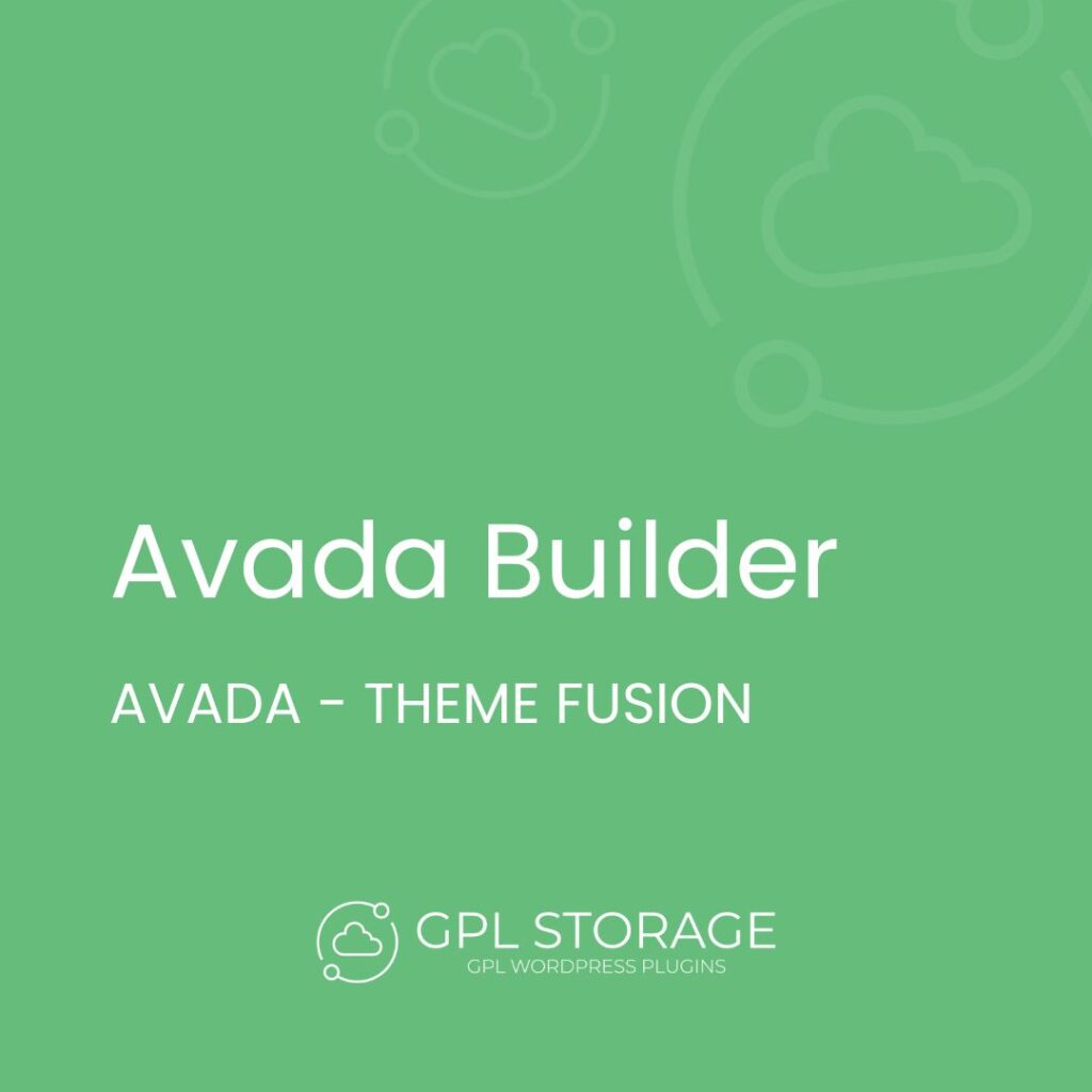 Avada Builder-AVADA - THEME FUSION GPL Download