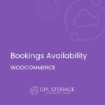 WooCommerce Bookings Availability