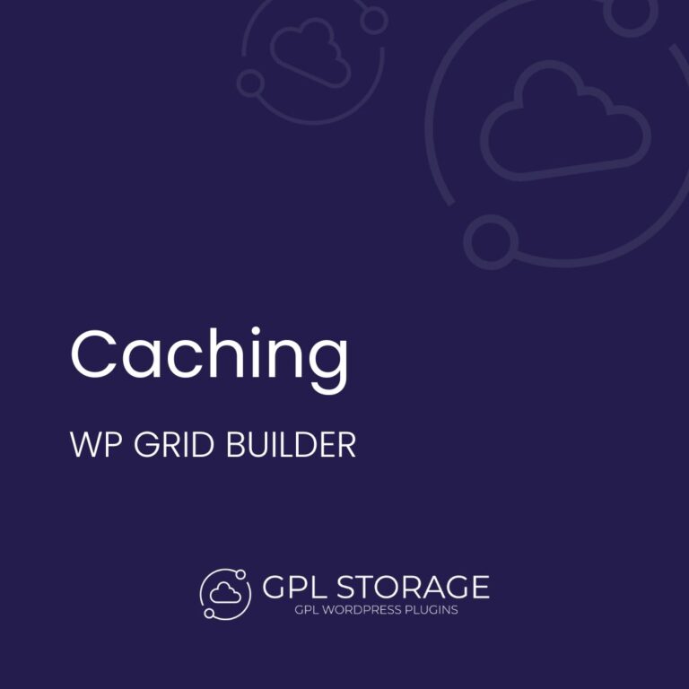 WP Grid Builder – Caching