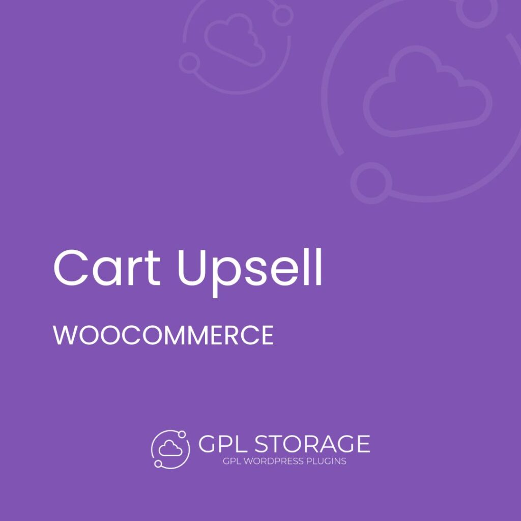 Cart Upsell-WOOCOMMERCE GPL Download