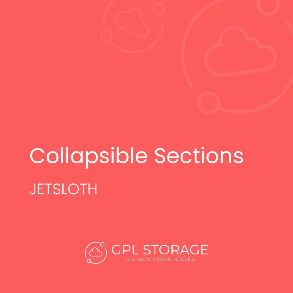 Collapsible Sections-JETSLOTH GPL Download