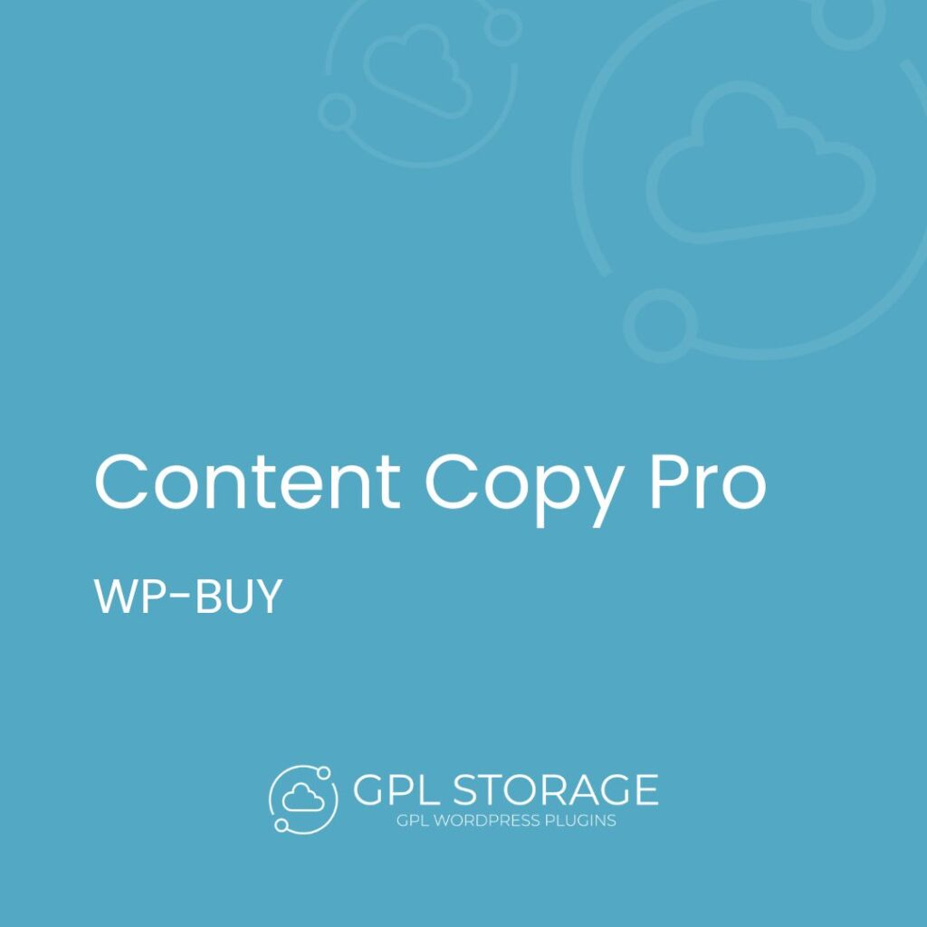 Content Copy Pro-WP-BUY GPL Download